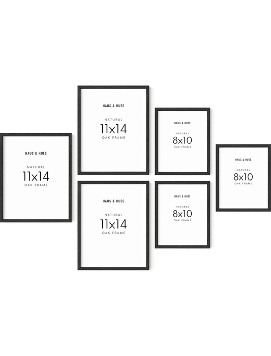 Windsor Gallery Frames, Black