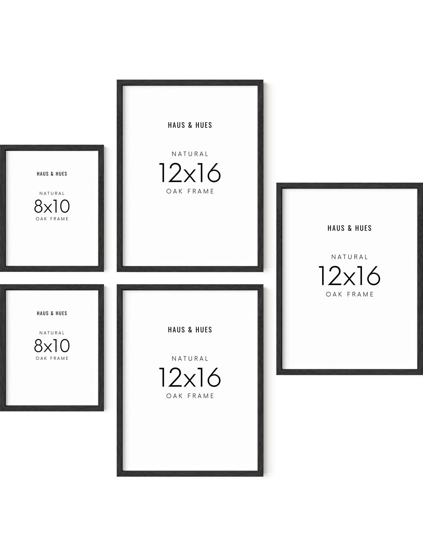 Bristol Gallery Frames, Black