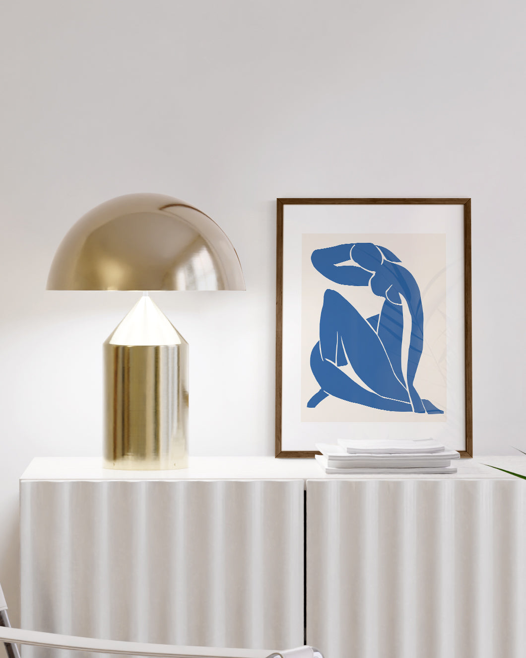 12x16, Walnut Oak Plexi Frame