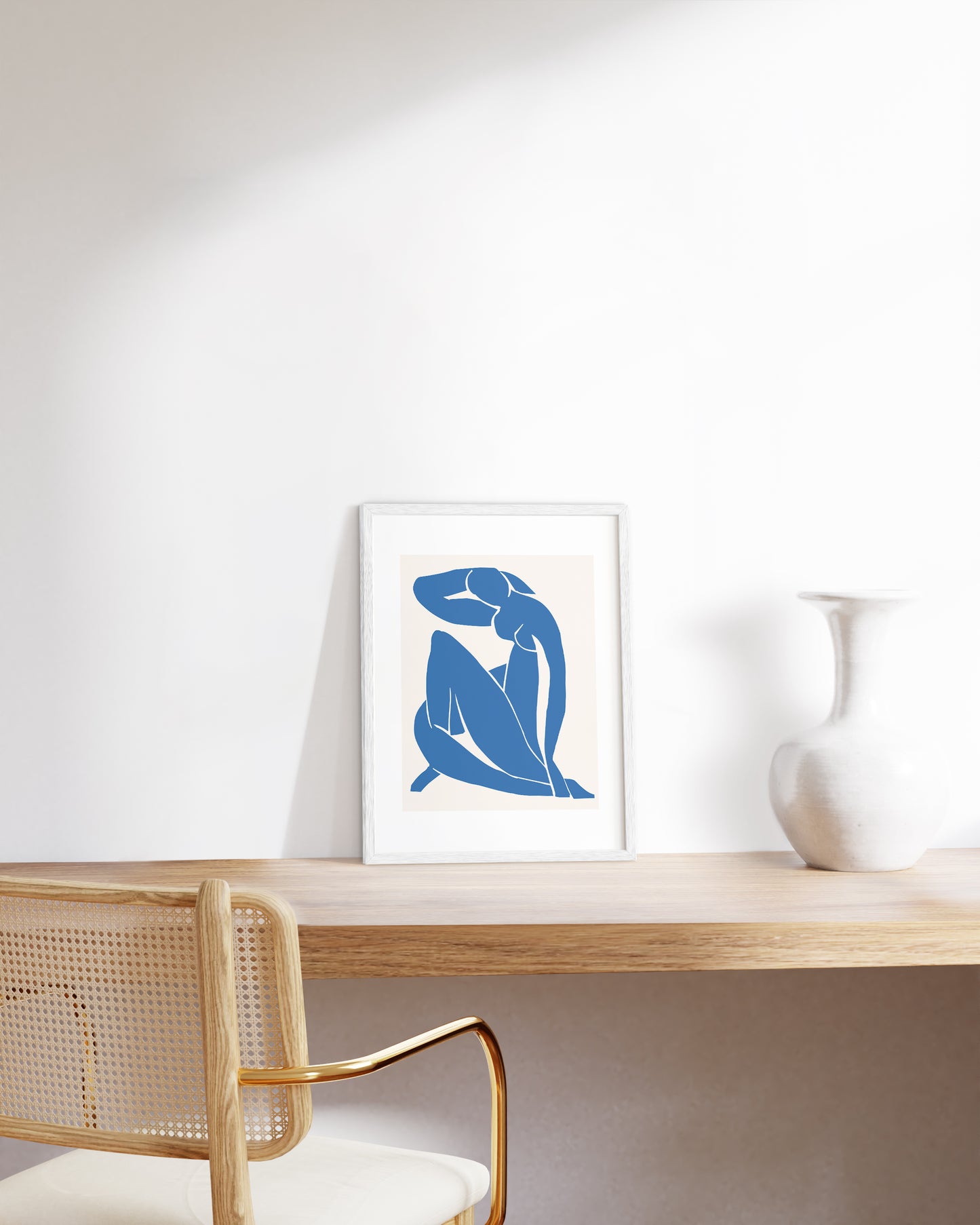 11x14 in, Individual, White Oak Frame