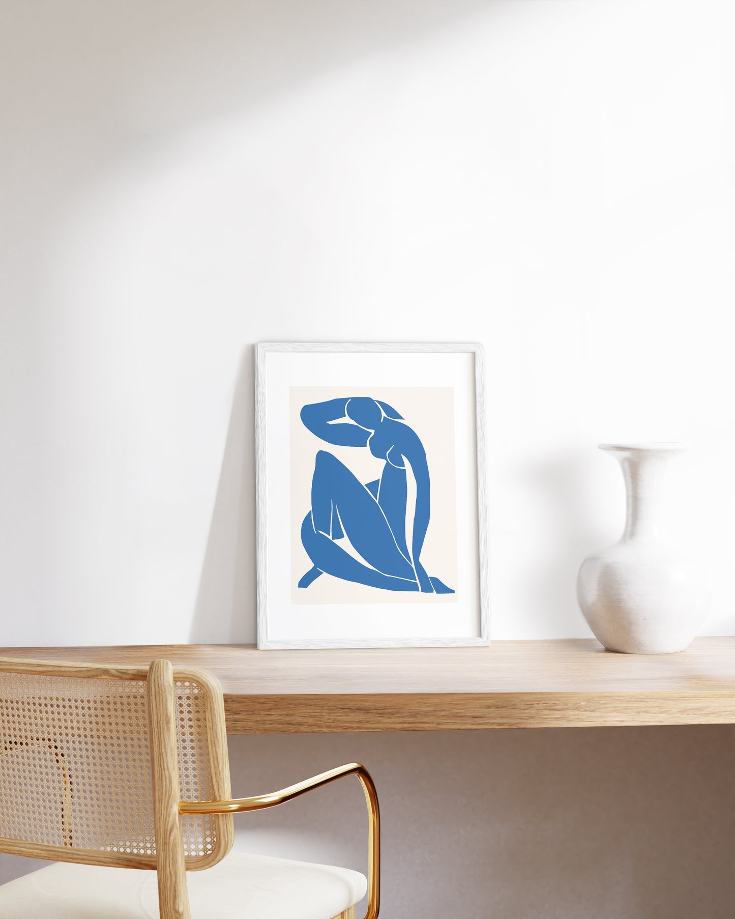 12x16, White Oak Plexi Frame