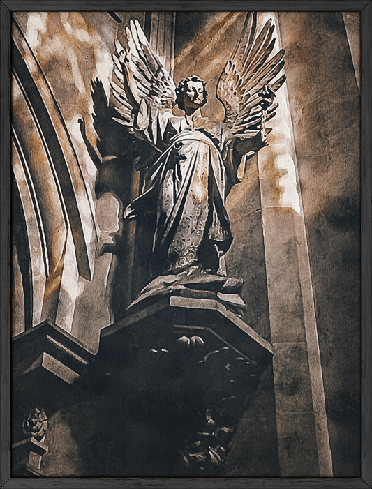 Dark statue