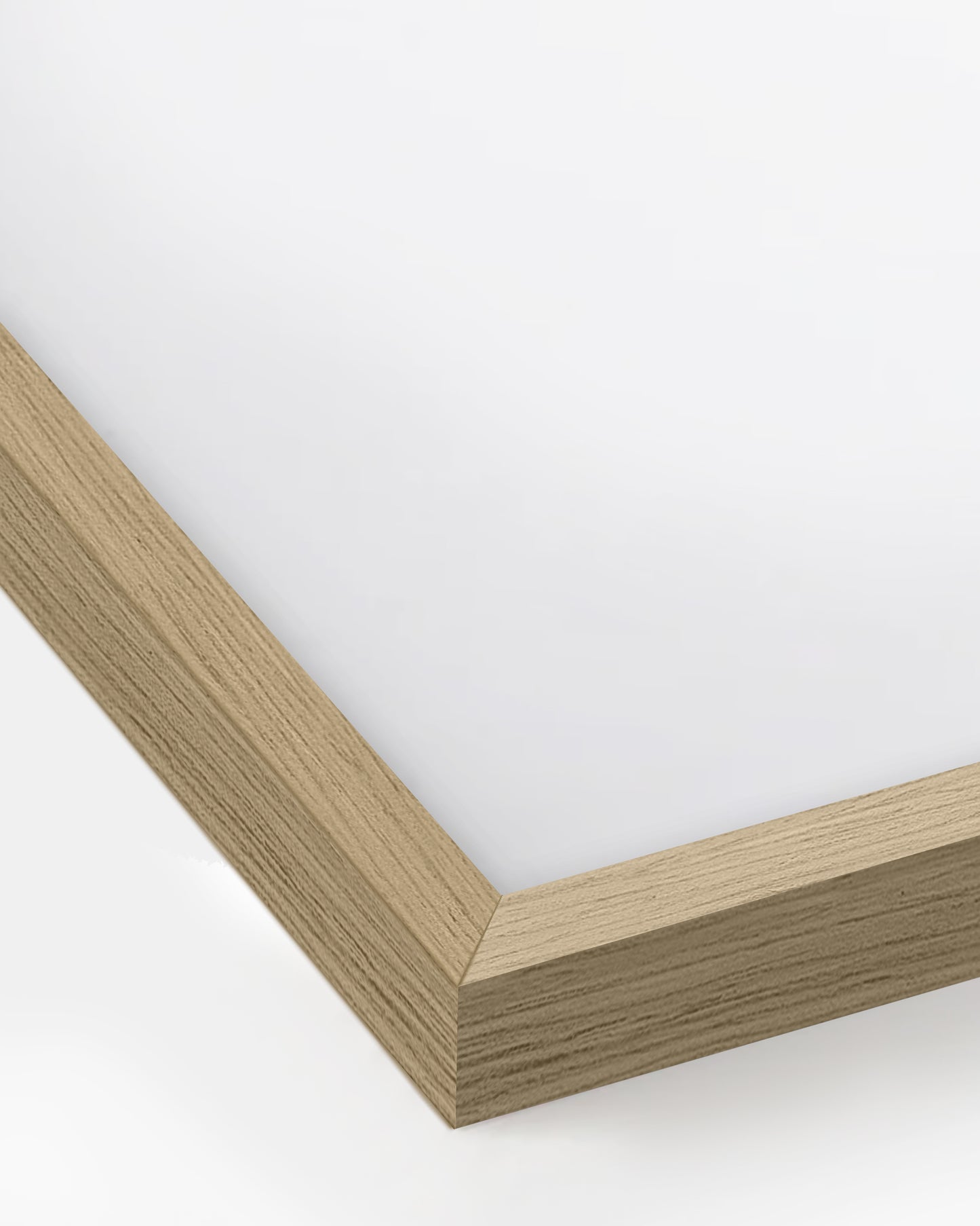 11x14 in, Set of 4, Beige Oak Frame