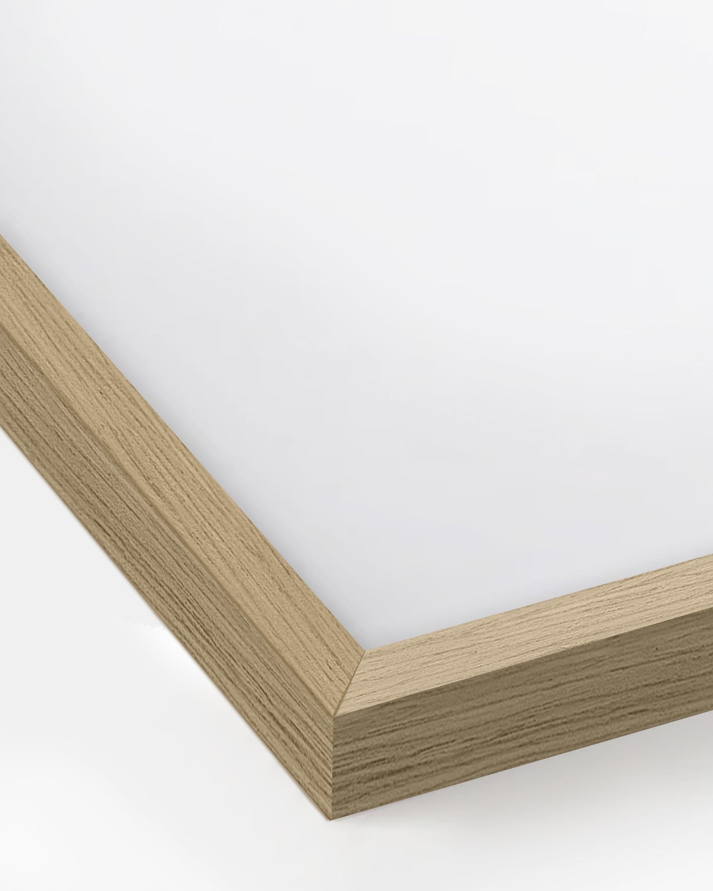 12x16 in, Set of 4, Beige Oak Frame