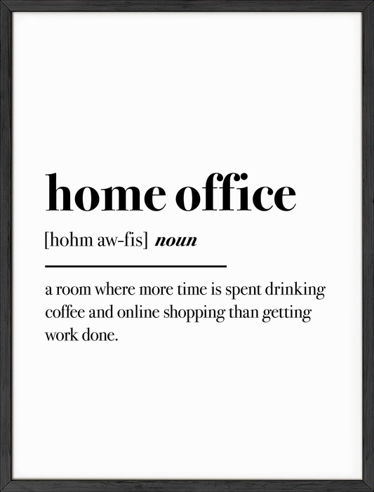 Funny home office