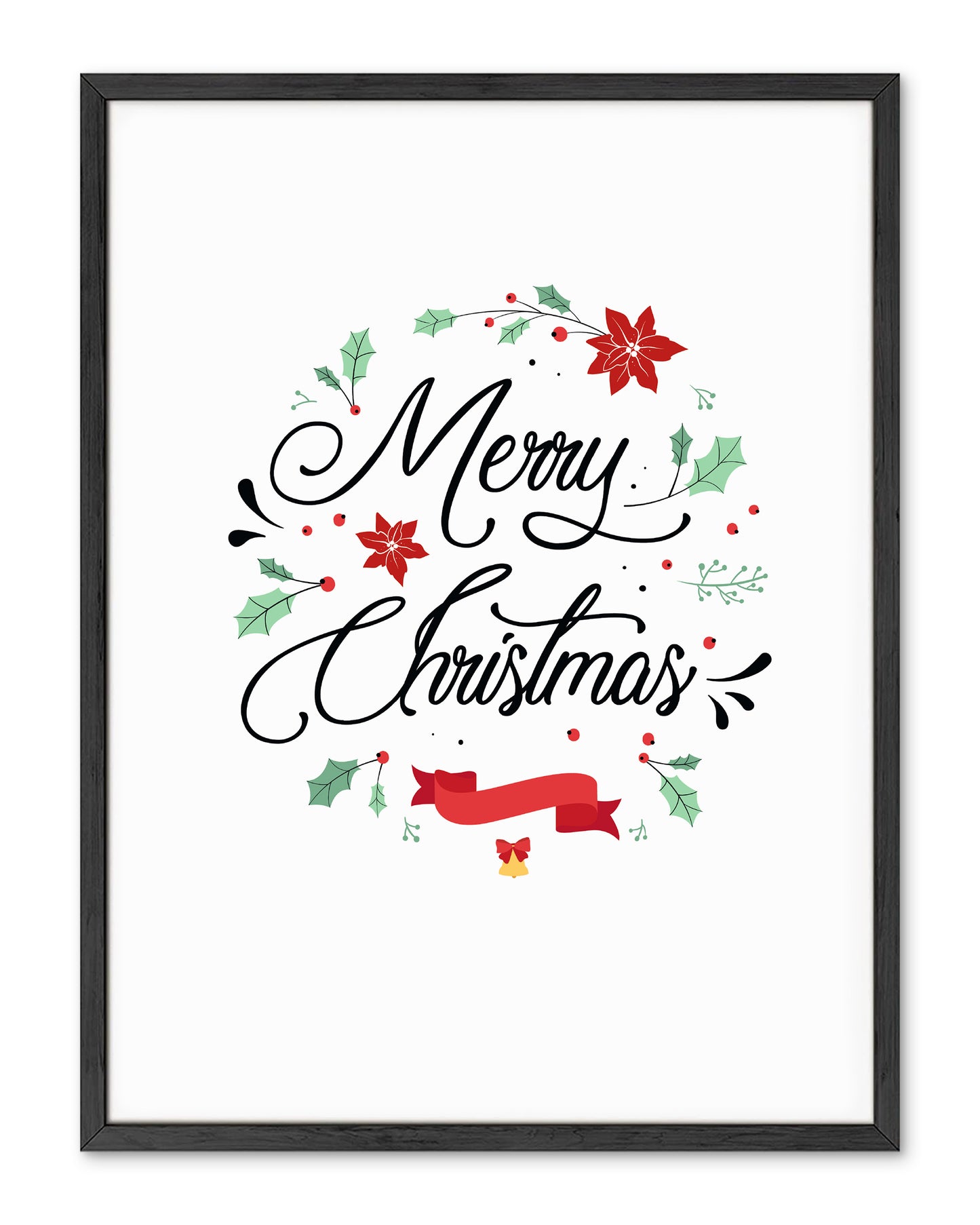Merry Christmas Art Print