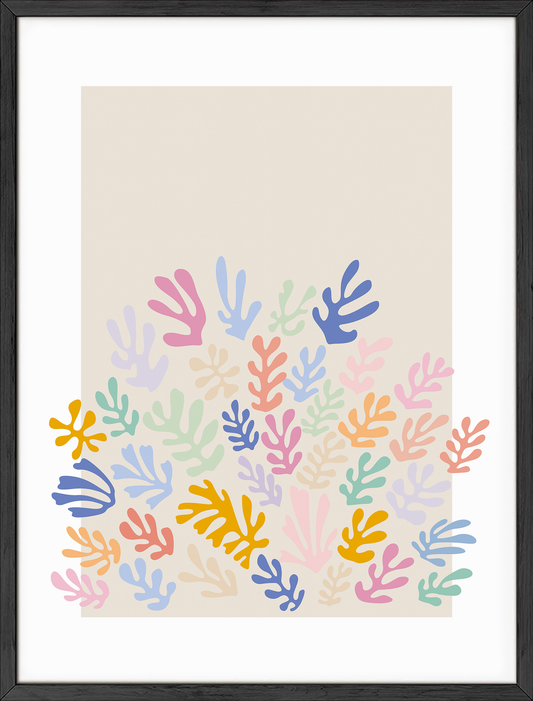 Bright matisse cut outs