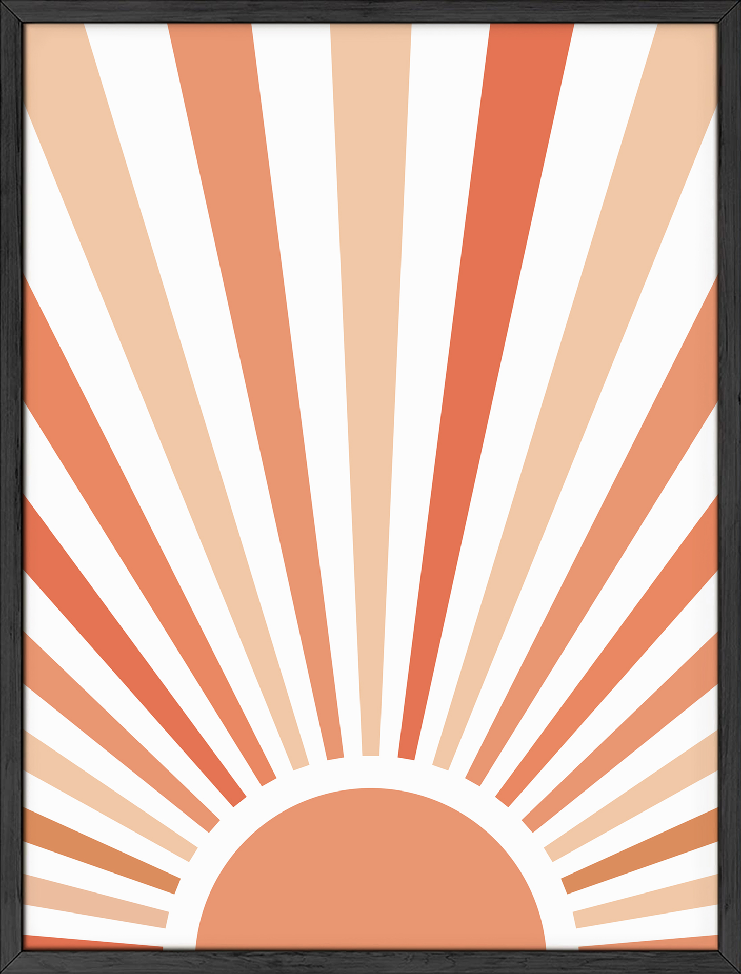 Peach Rising Sun
