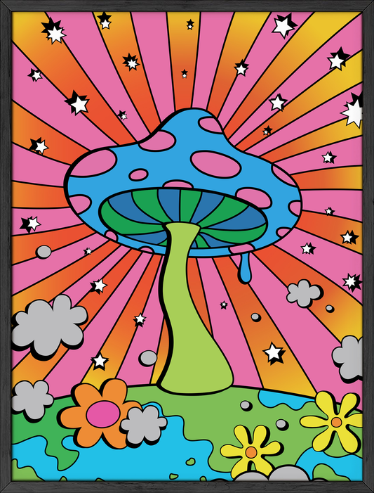 Trippy mushroom