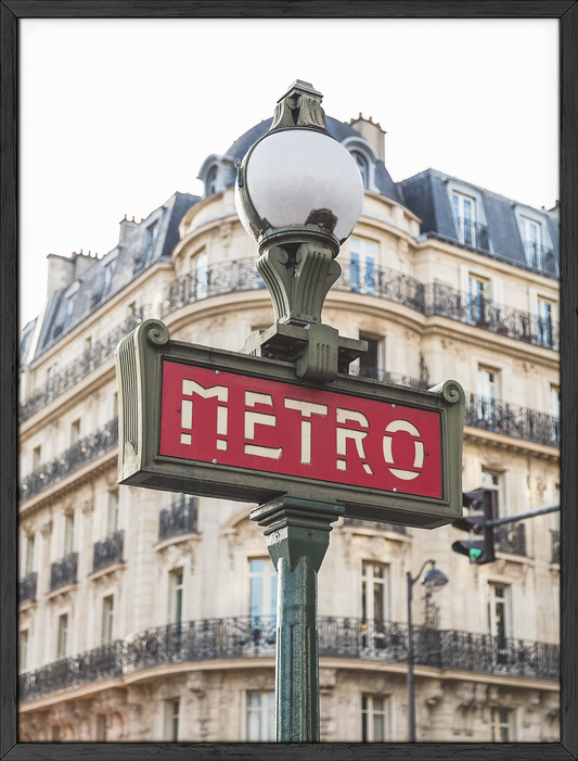 Metro sign