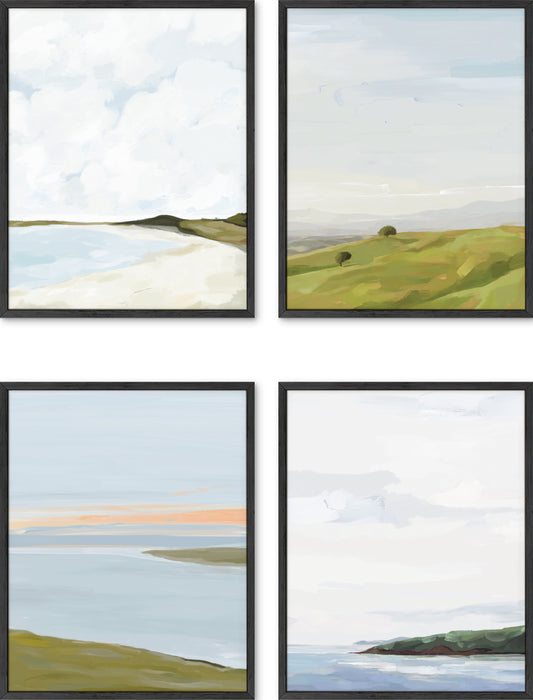 Oil painting scenery