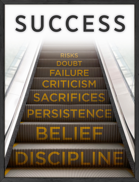 Success staircase