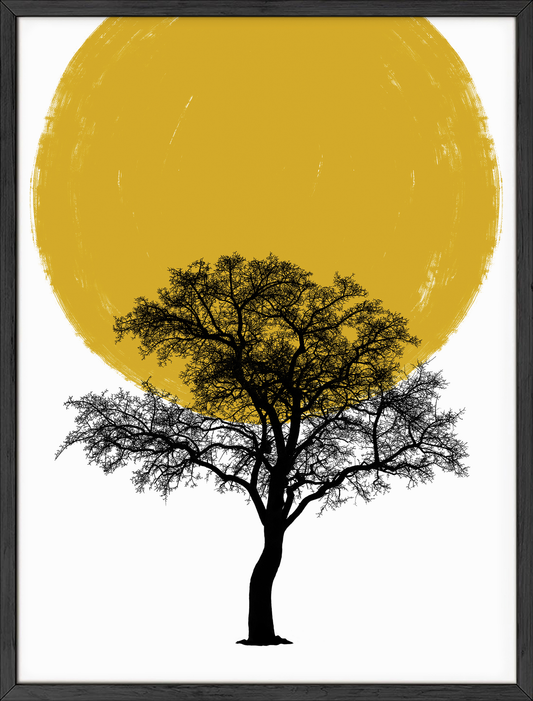 Sunset tree