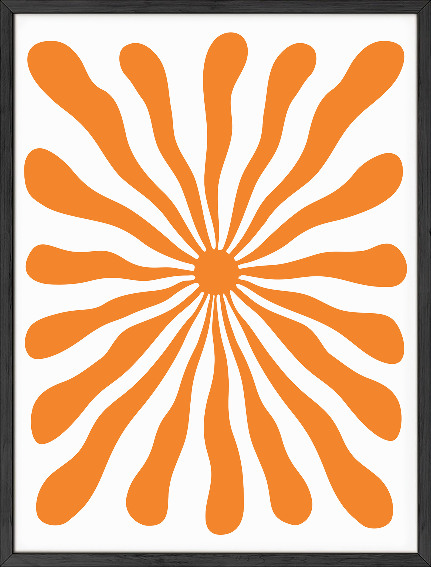Orange Waves