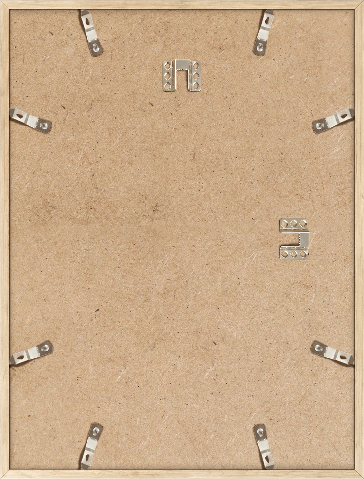 24x36 in, Set of 4, Beige Oak Frame