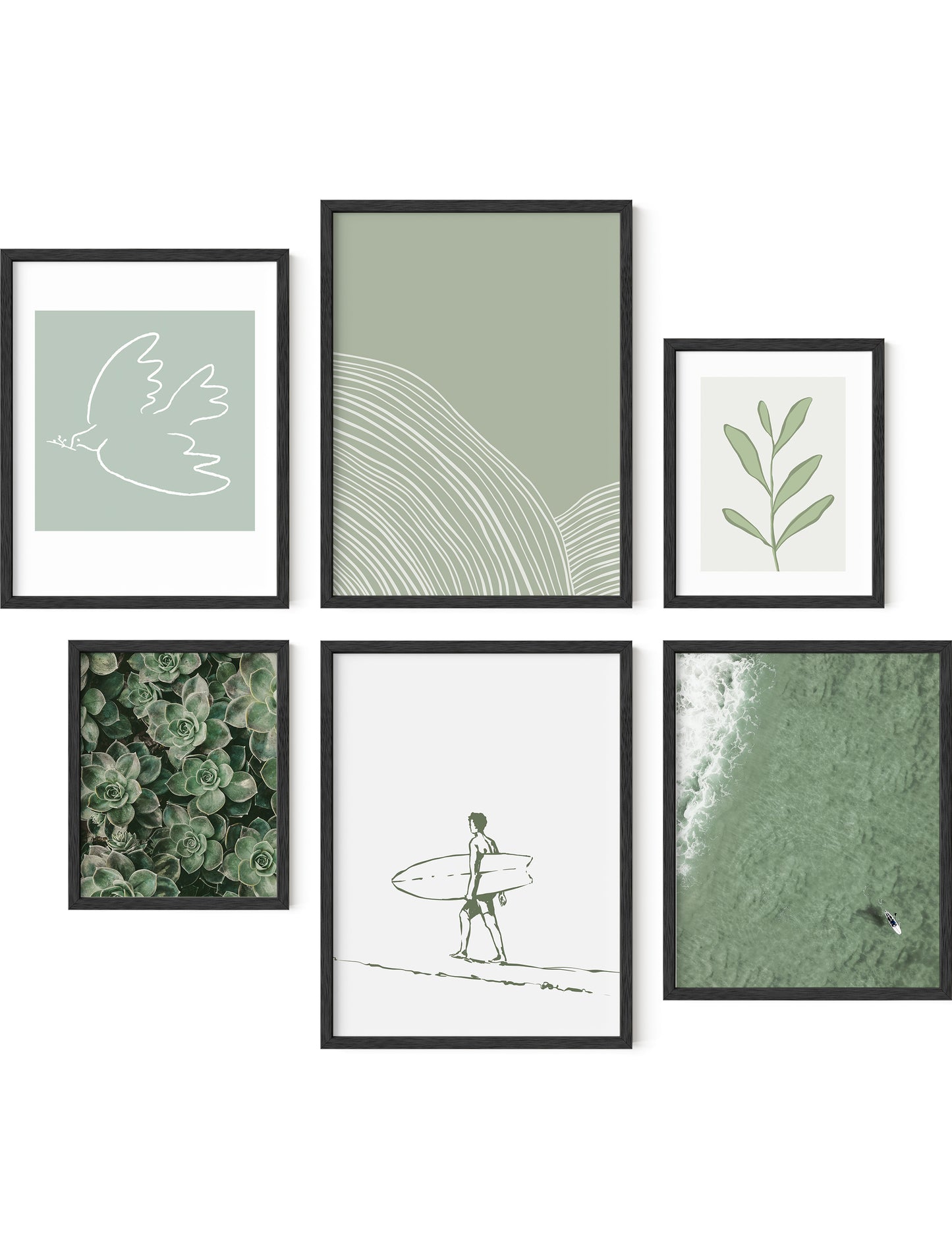 Zen Gallery Wall