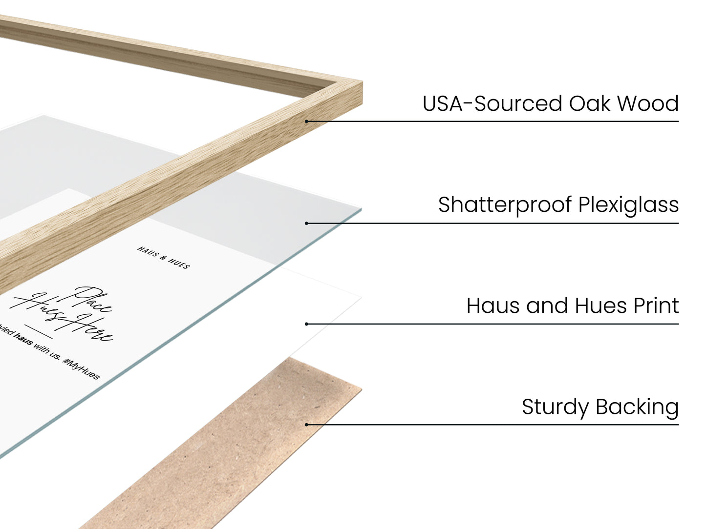 York Gallery Frames, Beige
