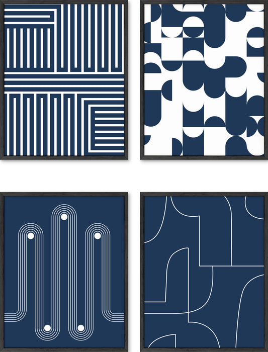 Navy abstract