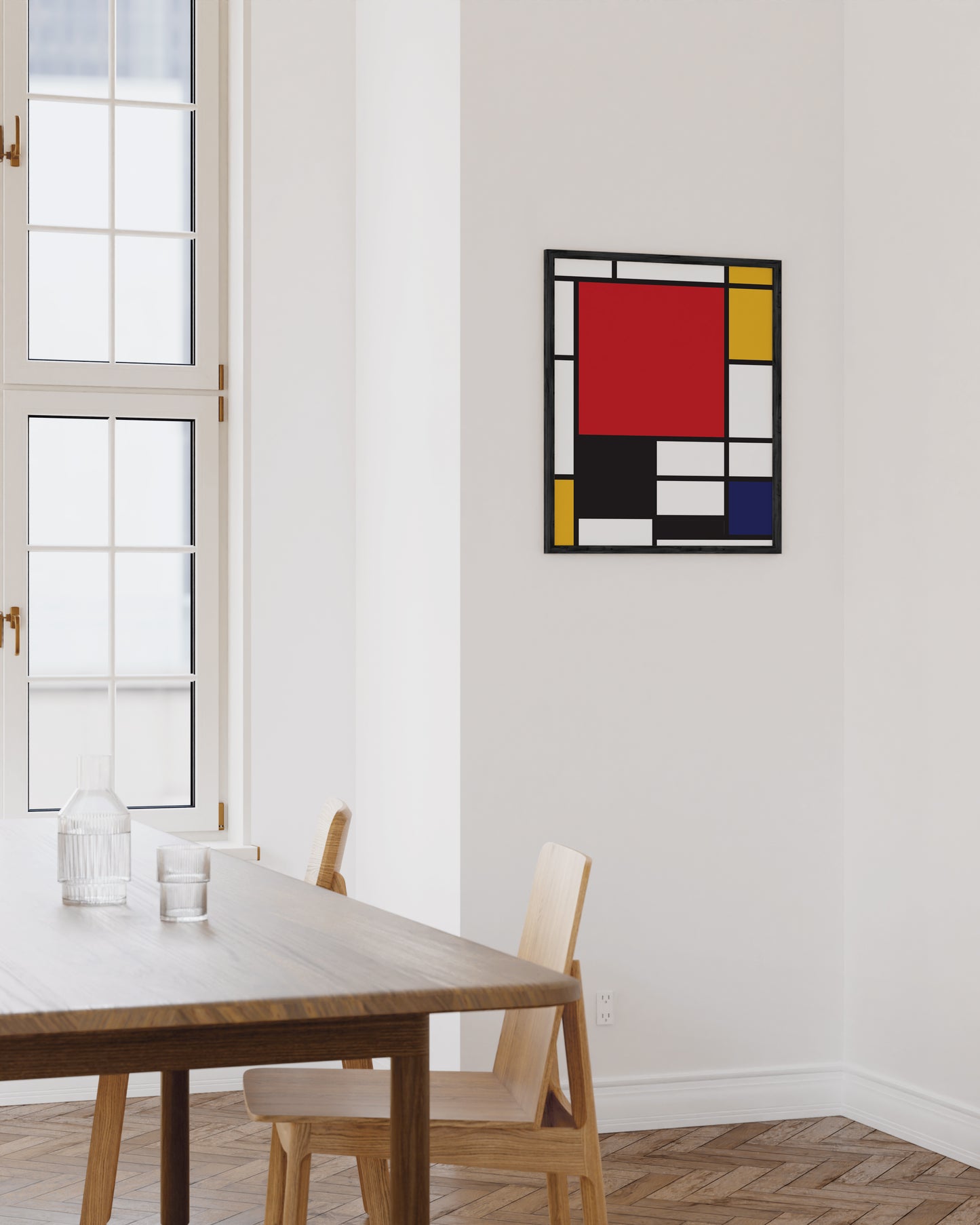 Piet mondrian composition