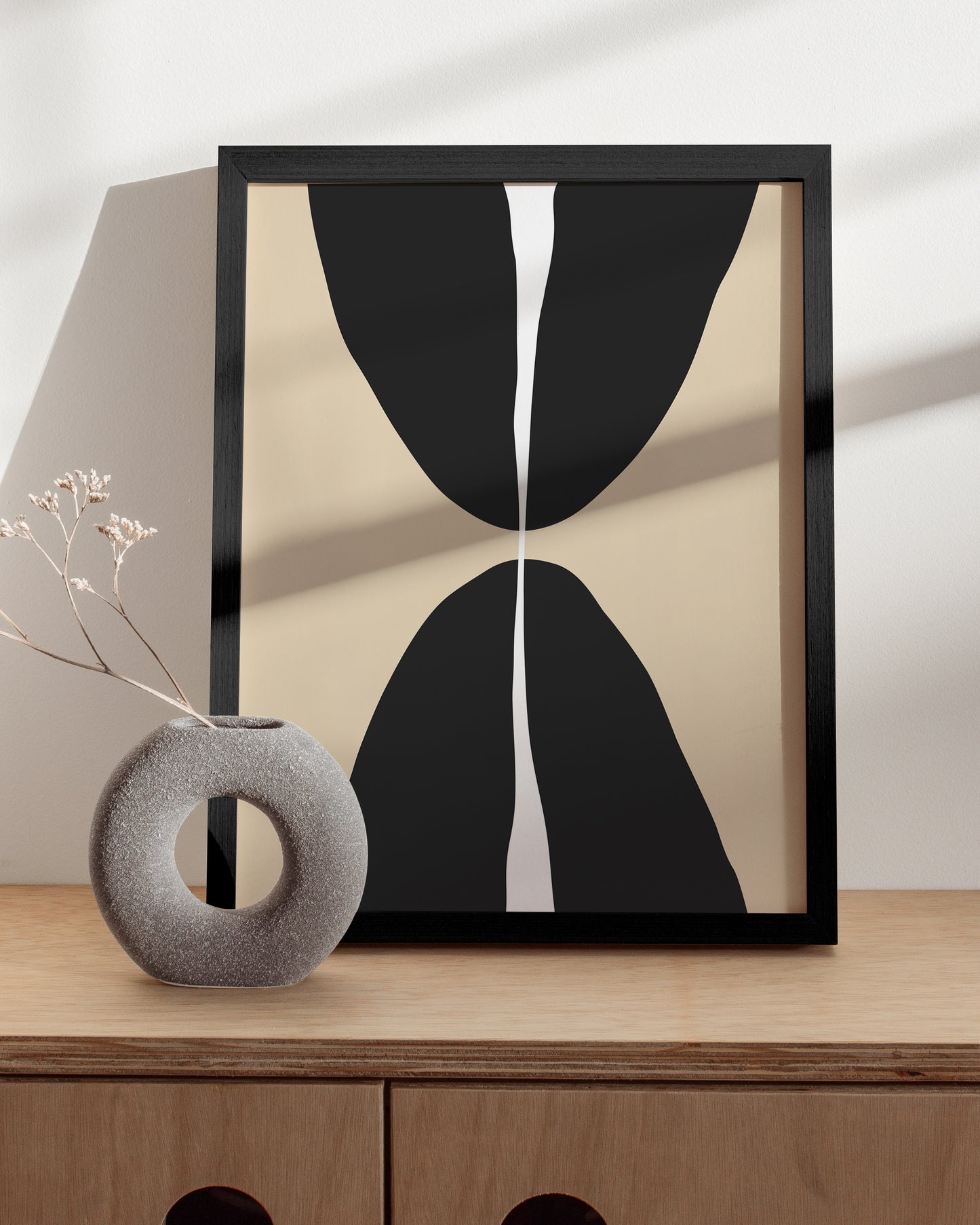 Black Half Circles