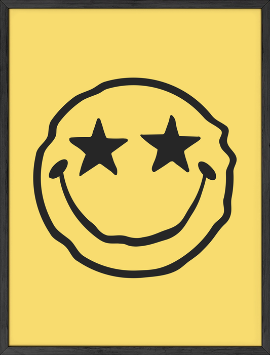 Starry eyed smiley