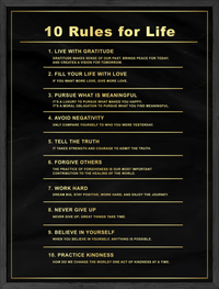 10 rules for life