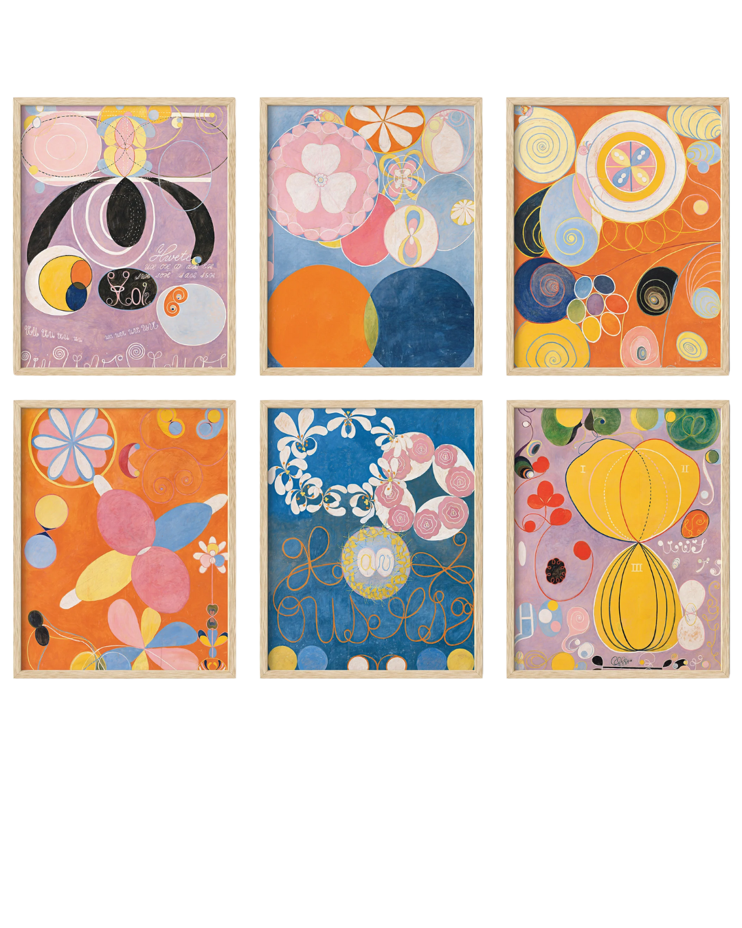 Hilma gallery wall