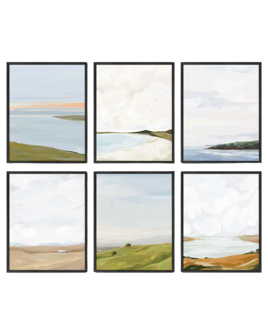 Oil painting scenery