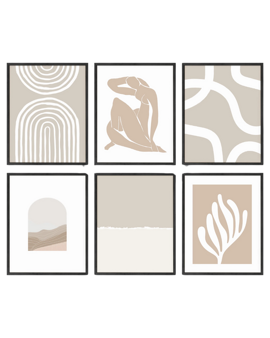 Neutral boho set