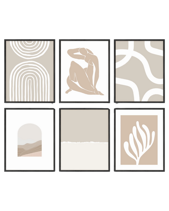 Neutral boho set
