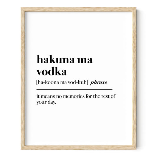 HAUS AND HUES Dictionary Prints