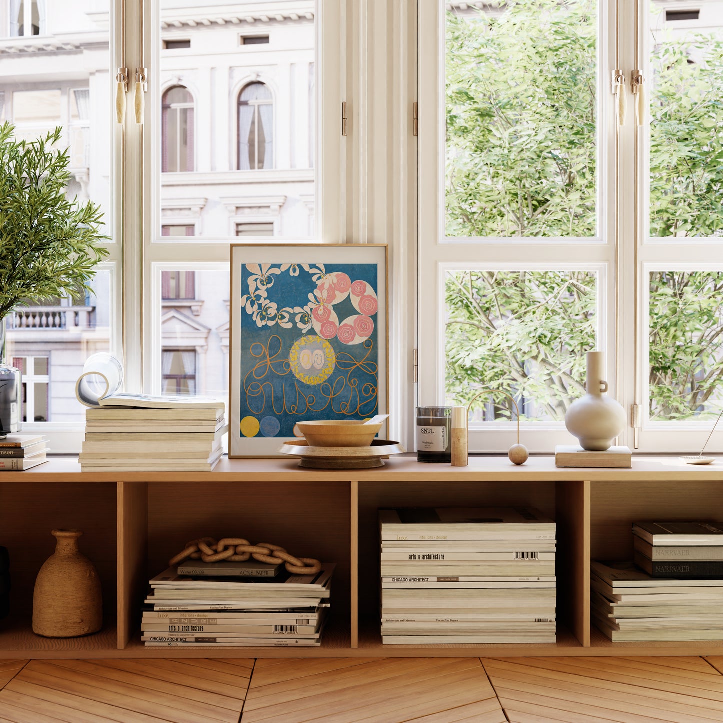 Standalone Gray and Bronze Frames