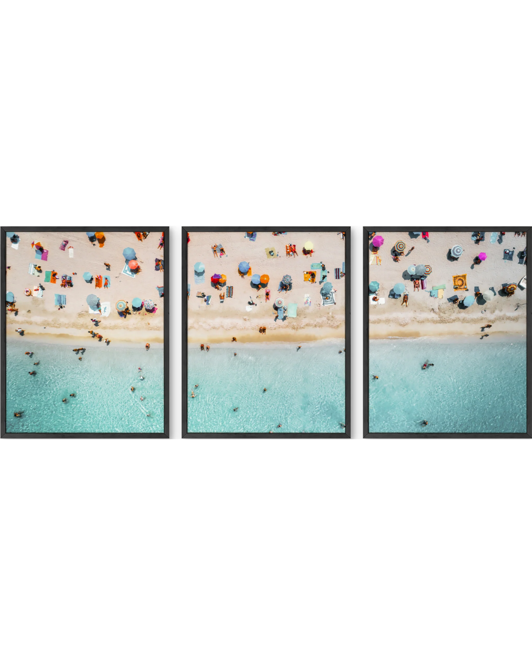 Aerial beach