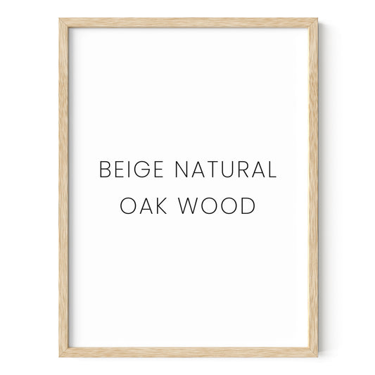 Beige oak