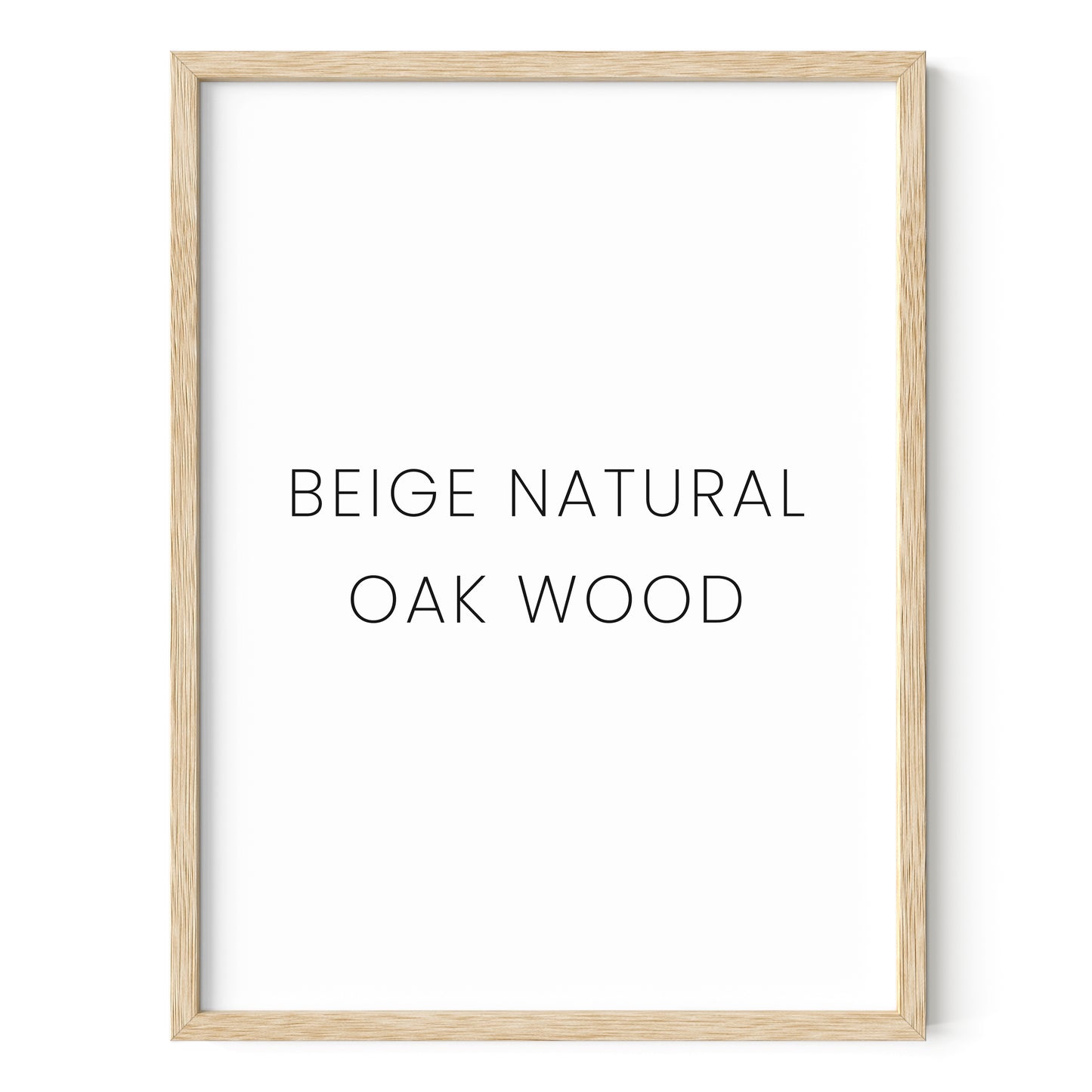 Beige oak