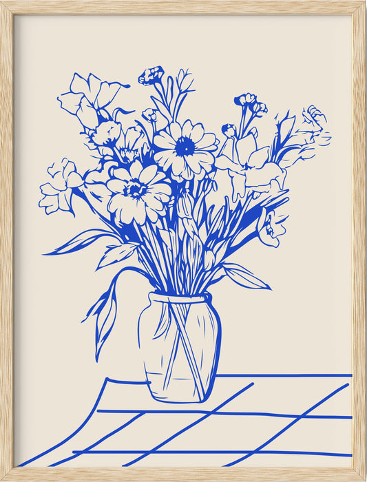 Blueflower Vase