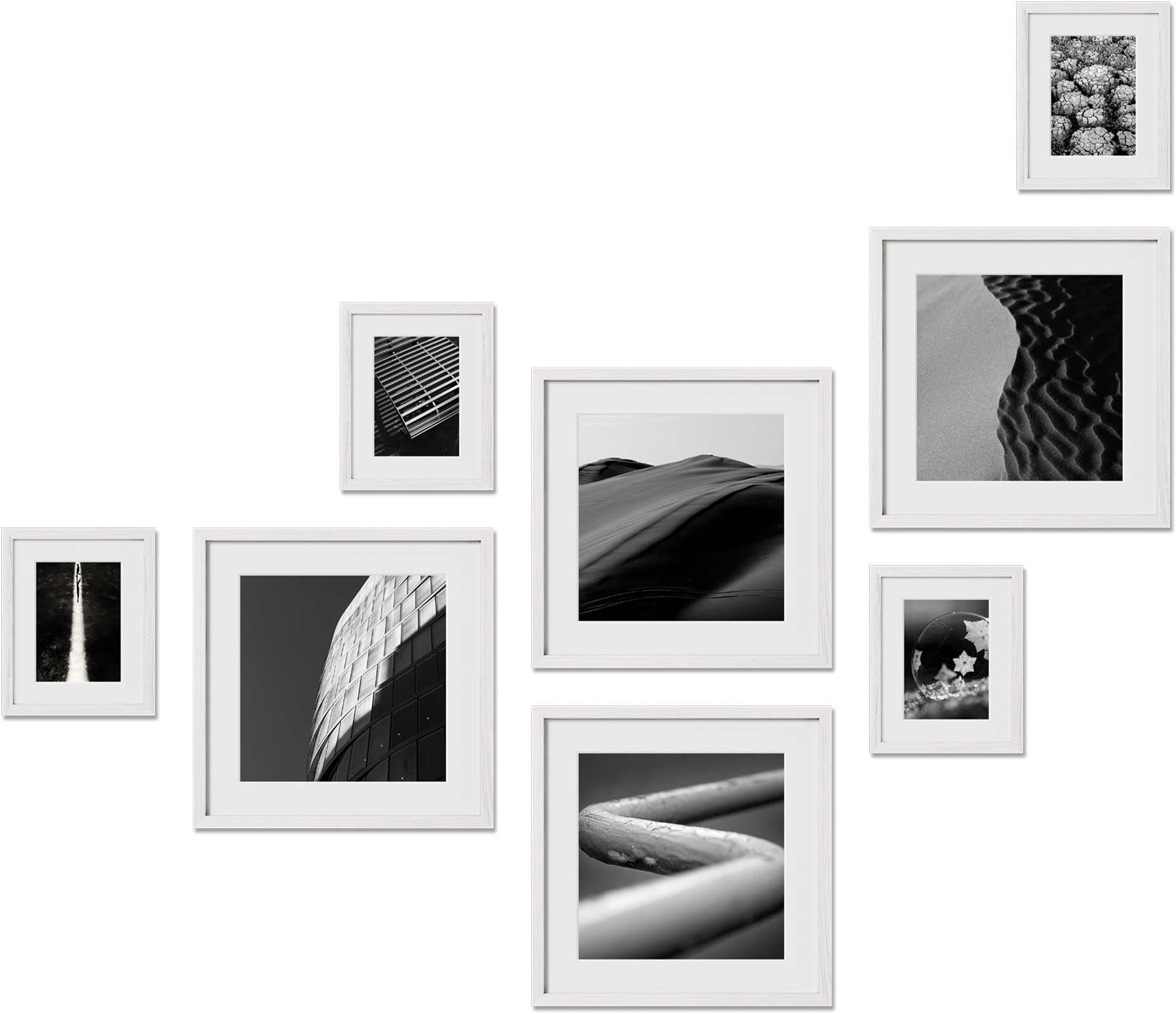 Fleetwood oak frames featuring 16x16, 8x10, 12x16, 11x14 frames, perfect for modern decor, offering matted options.