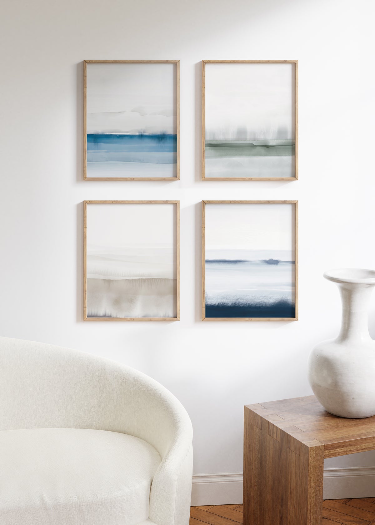 Natural Oak Picture Frame – Haus and Hues