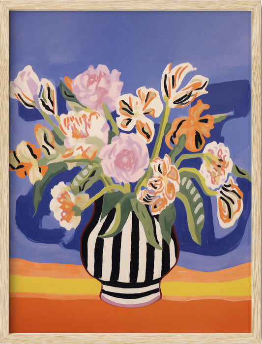 Striped Vase