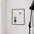 Banksy girl with balloon