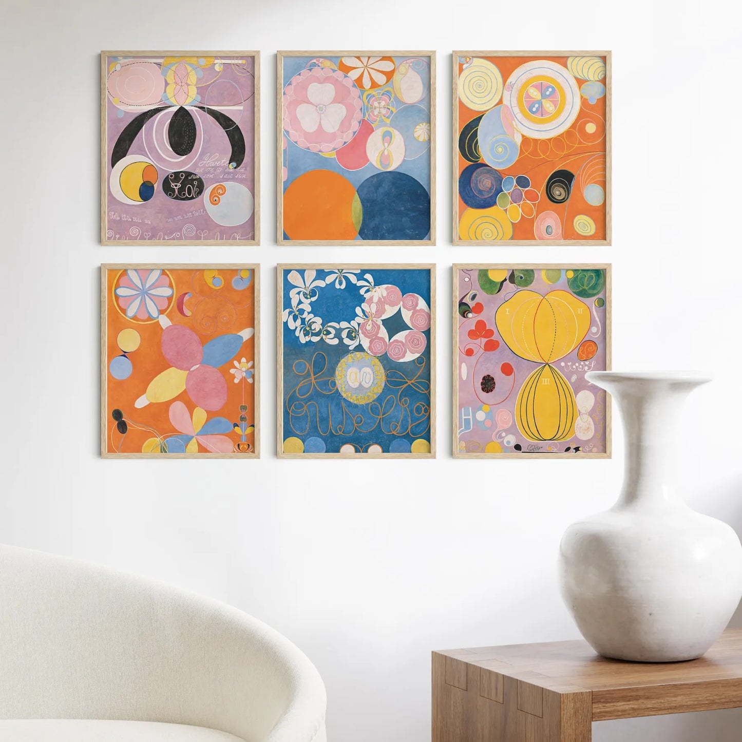 Set of 6 Gallery Frames