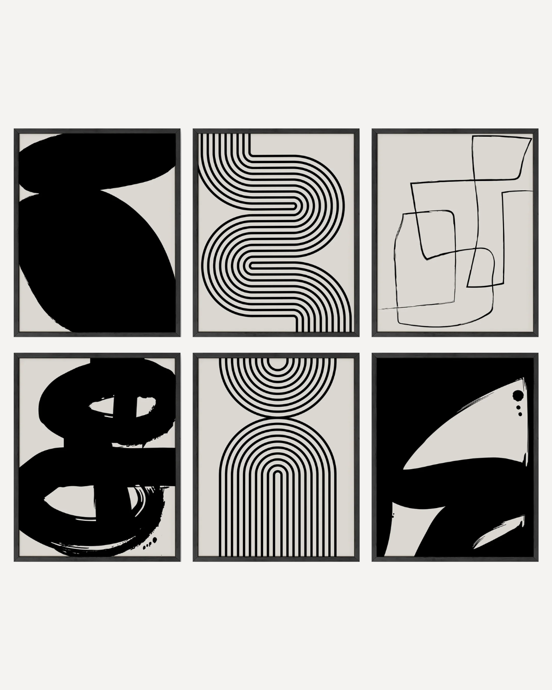 Black abstract