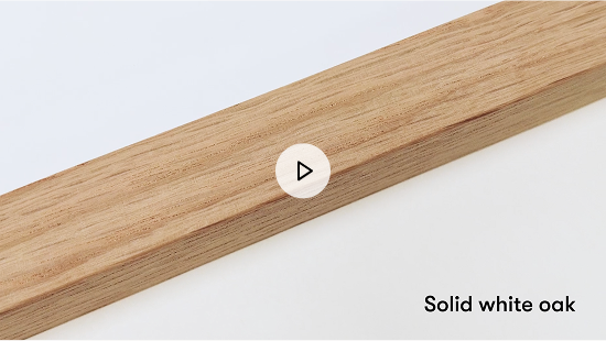 Solid white oak