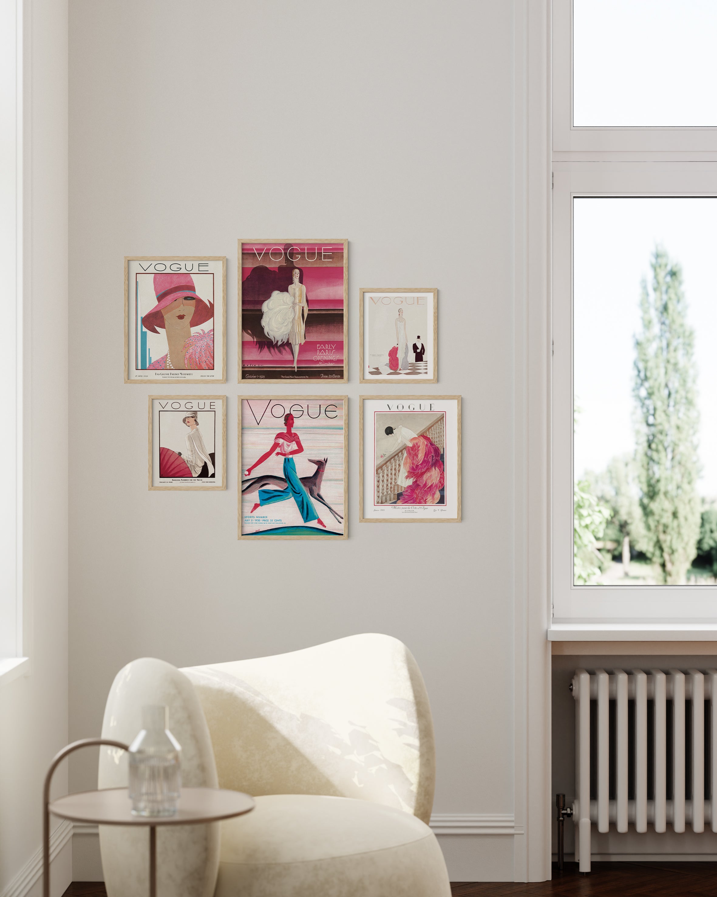 Vintage Vogue Gallery Wall – Haus and Hues