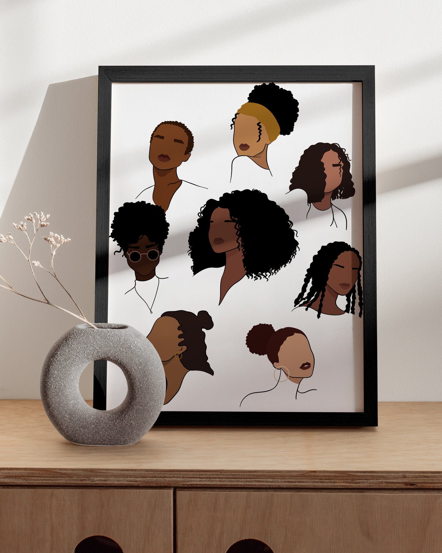 Black women collage