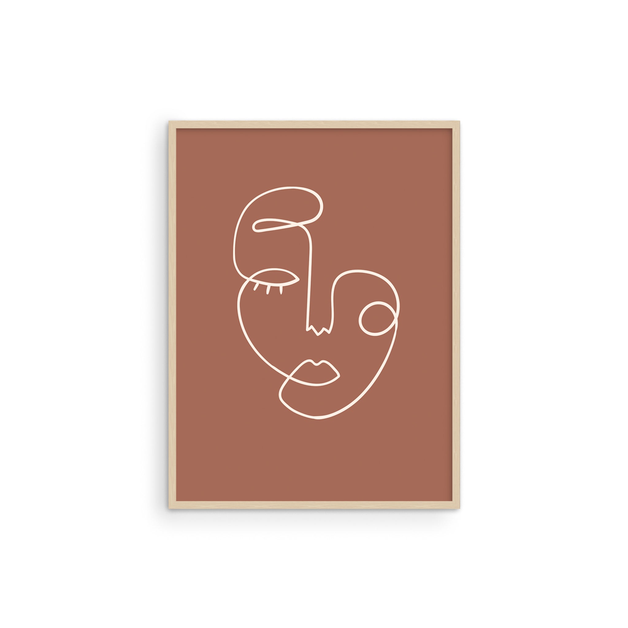 Face line art – Haus and Hues