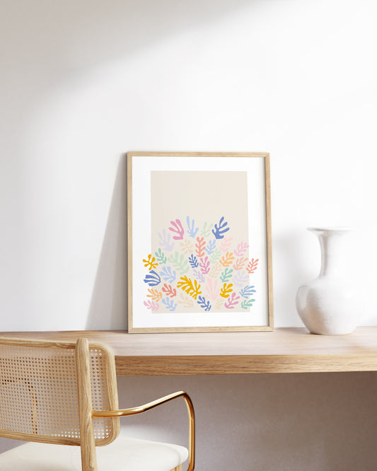 Bright matisse cut outs