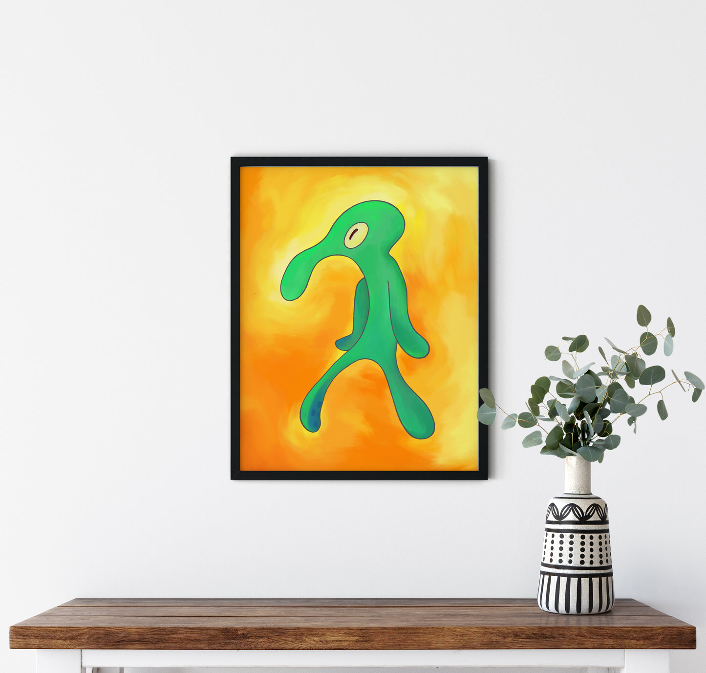 Bold and brash yellow