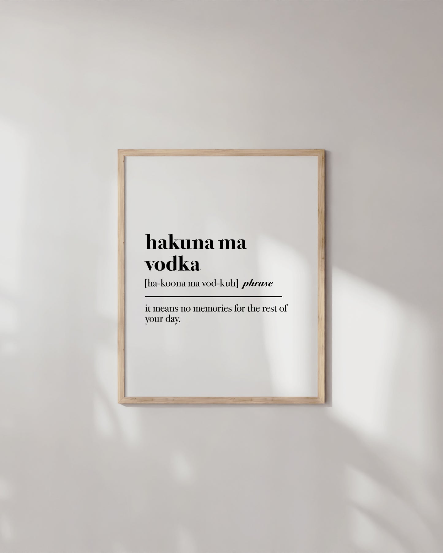 Hakuna Ma Vodka