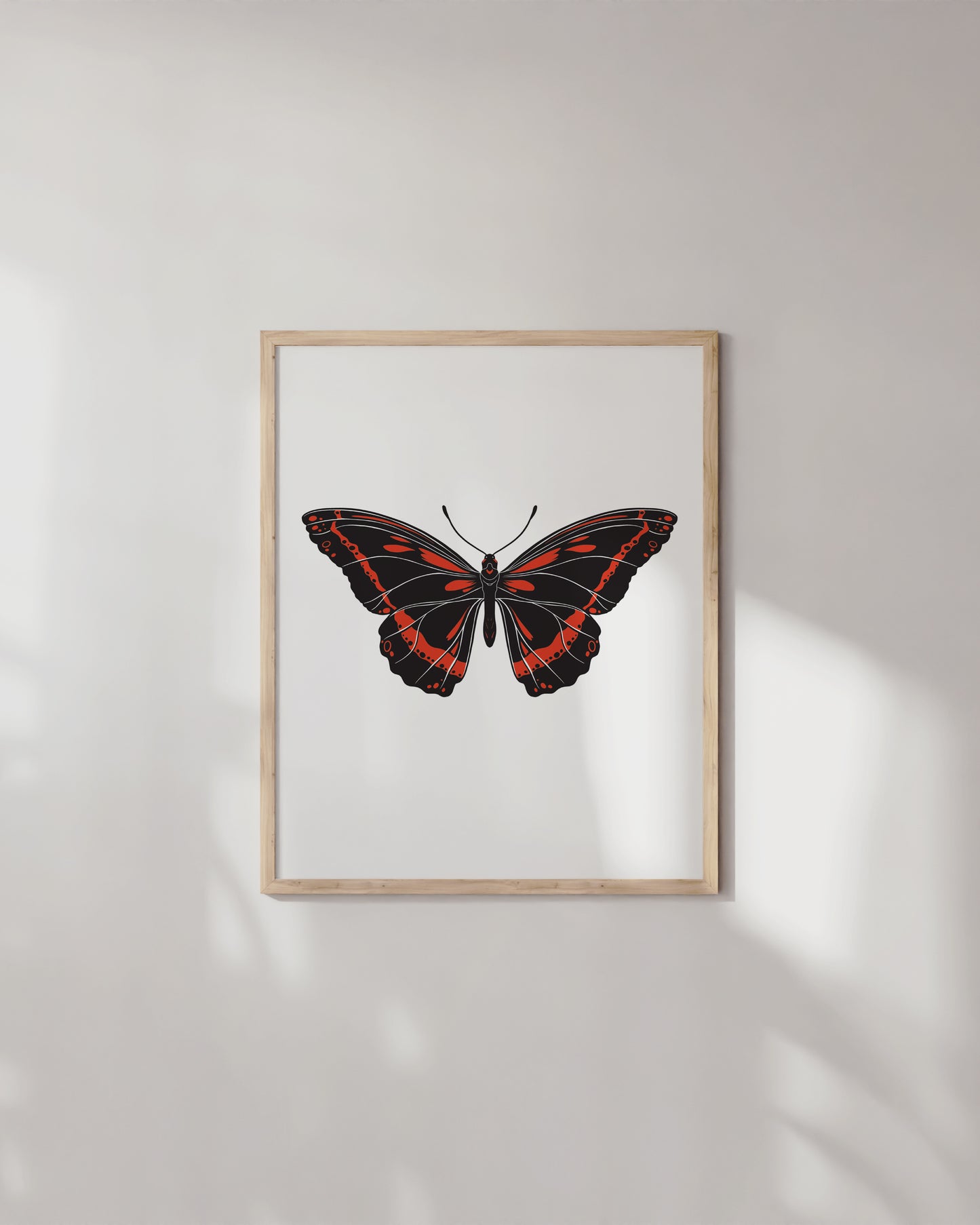 Red butterfly